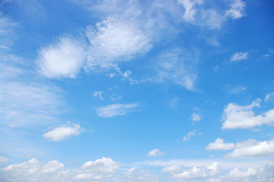 藍(lán)色的天空