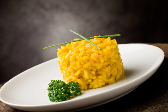 藏紅花燴飯