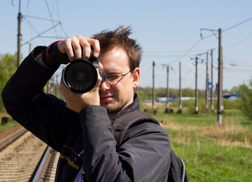 年輕的photografer