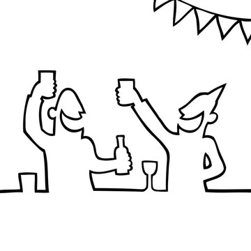 兩人聚會的飲料