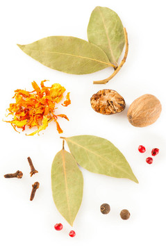 香料.不同干草藥混合
