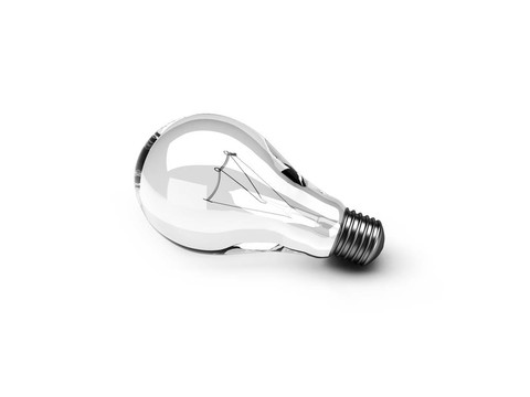 白色電燈泡