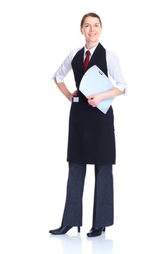 女服務(wù)員的女人