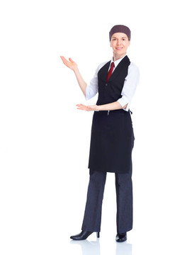 女服務(wù)員的女人