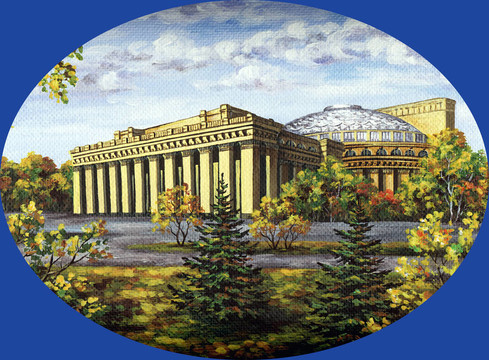 歌劇和芭蕾舞劇院；Novosibirsk