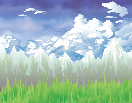 山地景觀