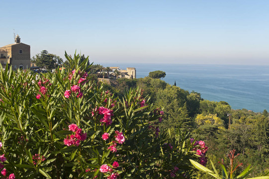 Vasto（Chieti；Abruzzi；意大利）；和亞得里亞海