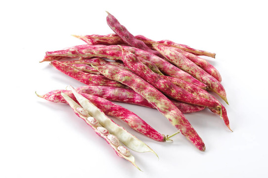 fagioli borlotti在baccello