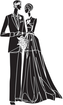 新婚夫婦
