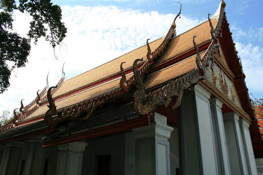 佛教寺院；曼谷；泰國。