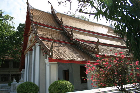 佛教寺院；曼谷；泰國。