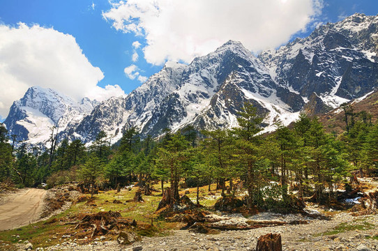 錫金的喜馬拉雅山