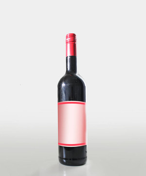 一瓶紅葡萄酒