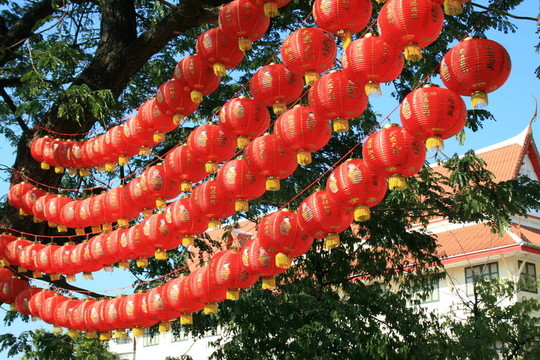 泰國(guó)中華寺。