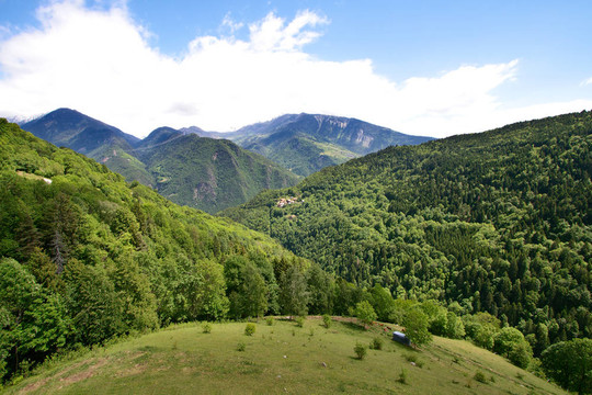 阿爾卑斯山脈景觀