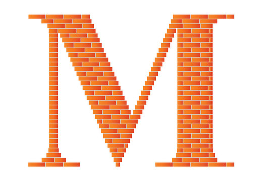 字母M.