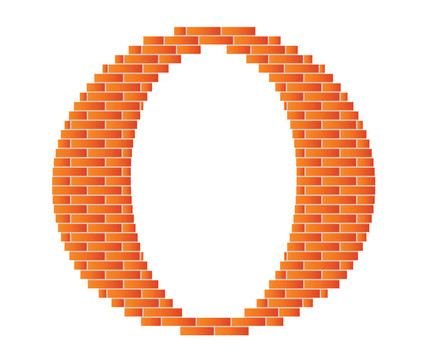 字母O.