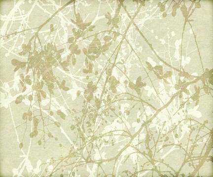 糾纏的花和枝的背景