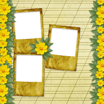 祝賀幻燈片和黃色花的節(jié)日