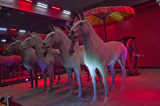 陶車馬 漢陽陵博物館