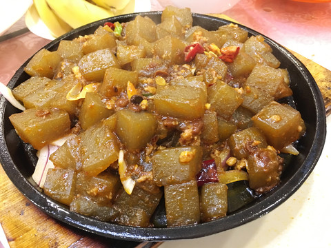 鐵板涼粉