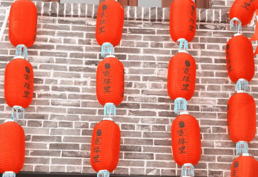 紅燈籠 濟(jì)南寬厚里