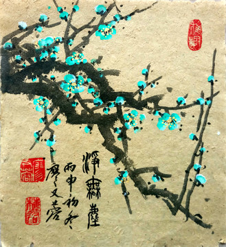 中國(guó)畫梅花