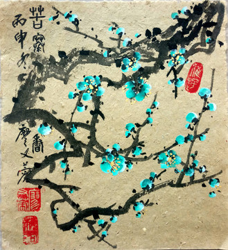 中國(guó)畫梅花