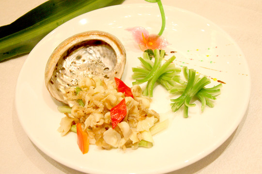 貝殼百合美食