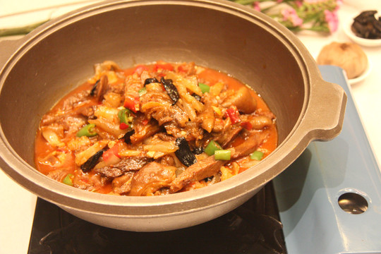 蒜通羊肉