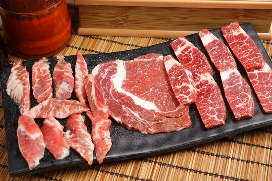牛肉三切組 烤肉 韓國(guó)烤肉