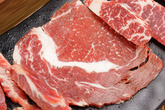 牛肉三切組 烤肉 韓國(guó)烤肉