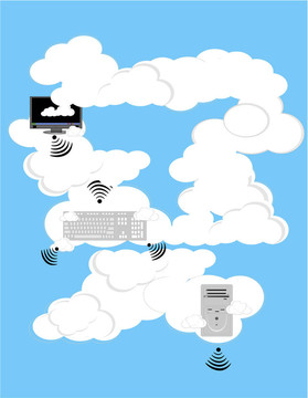 天空中的無線云計算機
