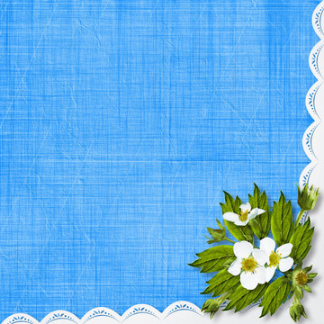 祝賀與框架和鮮花的節(jié)日
