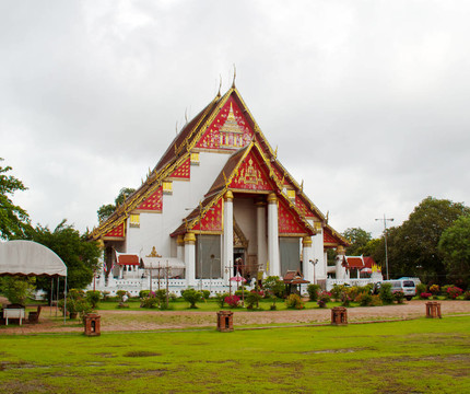 國王宮殿笏mongkolpraphitara Ayutthaya；泰國
