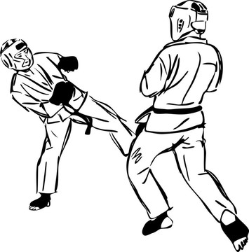 Karate Kyokushinkai武術(shù)運(yùn)動(dòng)