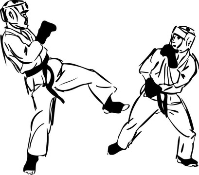 Karate Kyokushinkai武術(shù)運(yùn)動(dòng)