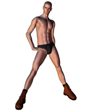 男模特