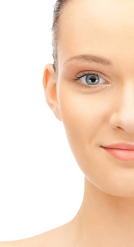 美女亮特寫肖像畫