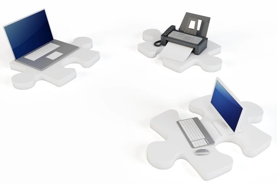 3d WiFi計(jì)算機(jī)概念