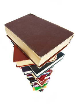 堆書