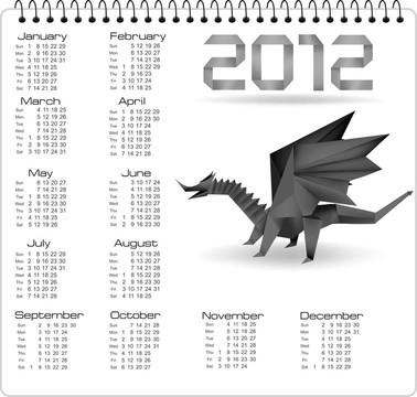 折紙DRA歷2012年