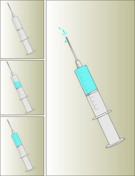 塑料注射器