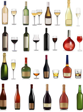 設(shè)置不同的飲料和瓶子