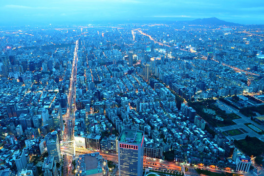 臺北市夜間