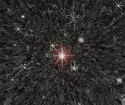 夜晚的星星