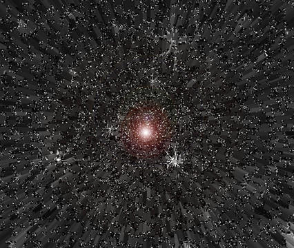 黑暗的星空