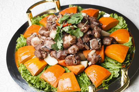 南瓜牛肉