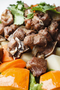 南瓜牛肉