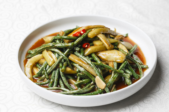 茄子燒豆角